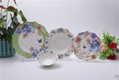 ظروف غذاخوری سرامیکی نامنظم