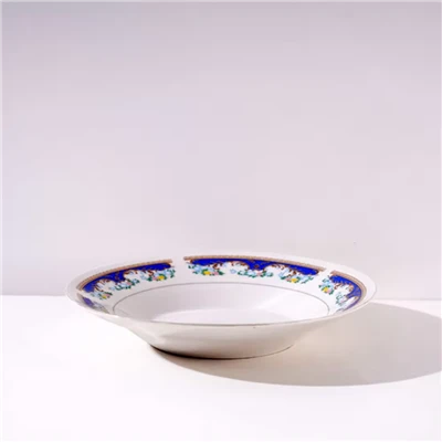 Soup Plate With Classic Decal Designs suppliers